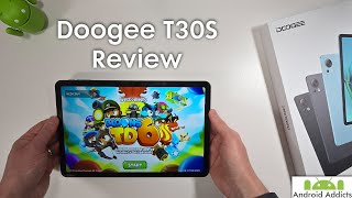 Doogee T30S Tablet Review  Budget tablet big screen [upl. by Arhez]