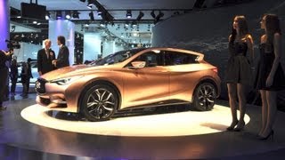 Infiniti Q30 Concept Unveiled  2013 Frankfurt Auto Show [upl. by Tabbitha]