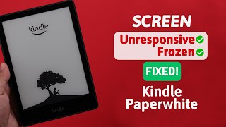 Kindle Paperwhite Signature Edition How to Fix Frozen or Unresponsive Screen [upl. by Pompei]