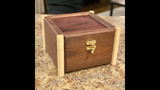 A Very Special Box Build  DIY Keepsake Box  DIY Jewelry Box [upl. by Legna322]