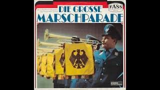 14 🇩🇪 German Military Marches  Luftwaffenmusikkorps 1  Die Grosse Marschparade  LP 1968 [upl. by Idnas]