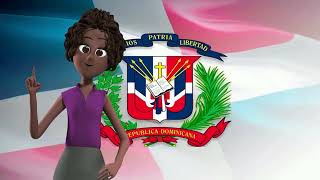 El Escudo Nacional Dominicano SIGNIFICADO DE SUS PARTES [upl. by Ahsatniuq]