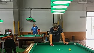 CAMPIONATO ITALIANO BILIARDI CON BUCHE QUARTI DI FINALE  OTTOBONI Sandrino vs TAMIAZZO Alan [upl. by Draned220]