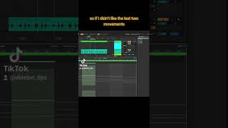 Ableton 121 update now includes quotUndo historyquot what a feature musicproduction abletontips music [upl. by Karyl753]