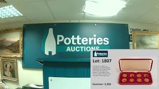 Potteries Auctions Rare Ceramics Jewellery amp Collectables Auction [upl. by Callean]