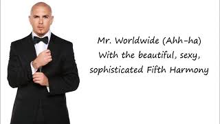 Pitbull  Por Favor Ft Fifth Harmony spanglish version LyricsPictures [upl. by Aiehtela]