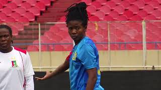 Rdcongo 2 vs 1 Guinée Football feminin Eliminatoire 2024 [upl. by Yorgen270]