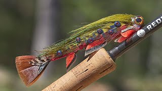 Making a Realistic Brook Trout Fly [upl. by Japha]