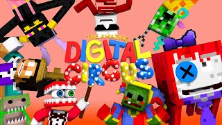 THE AMAZING DIGITAL CIRCUS THE MOVIE  MINECRAFT ANIMATION [upl. by Eseila]