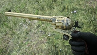 Red Dead Redemption 2 Gold Cattleman Revolver [upl. by Skippy]