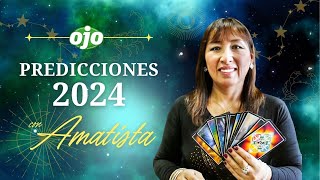 PREDICCIONES DEL 2024 PARA CADA SIGNO  AMATISTA [upl. by Dibri]