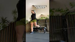 Front Rack Contralateral KB Bulgarian Split Squat [upl. by Rexanne]