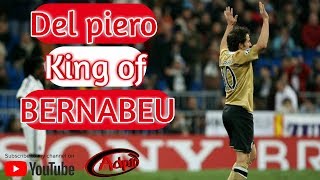 Delpiero standing ovation Bernabeu [upl. by Airetnuhs845]