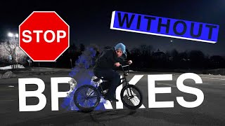 How To Stop Without Brakes  BMX [upl. by Michon]