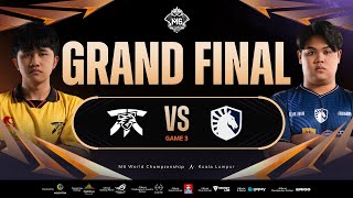 ID M6 Grand Final  FNATIC ONIC PH VS TEAM LIQUID ID  Game 3 [upl. by Navetse650]