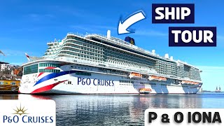 PampO Iona  Full Ship Tour 2024 [upl. by Cutty]