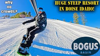 IDAHOS Perfect Resort  Bogus Basin 4k [upl. by Amehsat]