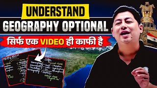 Everything You Need To Know Before Taking GEOGRAPHY OPTIONAL  Know Your Optional  UPSC Optional [upl. by Irrab]