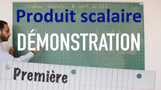 Produit Scalaire  Démonstration [upl. by Berget118]