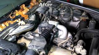 BMW M30 Valve Adjustment BeforeAfter [upl. by Halac958]