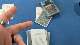 Abandoned Plot Performance  Tutorial  Card Trick [upl. by Schroer]