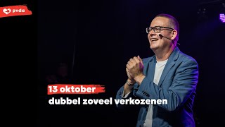 13 oktober dubbel zoveel verkozenen [upl. by Murrell]