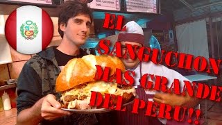 LA HAMBURGUESA MAS GRANDE DEL PERU  Kevo [upl. by Inahpets]