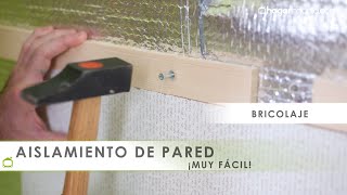 ¿Cómo aislar una pared interior 👨‍🔧👩‍🔧 🥶 Te lo enseñamos de manera ¡FÁCIL y ECONÓMICA 💵 [upl. by Dnallor]