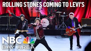 Rolling Stones announce 2024 tour stop at Levis Stadium [upl. by Bully286]