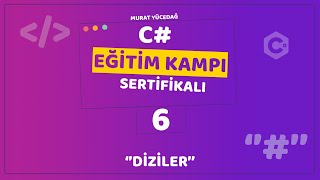 C Eğitim Kampı Ders 6  Diziler [upl. by Selda634]