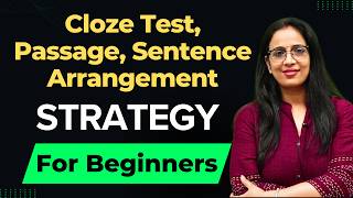 How to Prepare  Strategy For Cloze Test Passage Sentence Arrangement  English With Rani Maam [upl. by Assilrac]