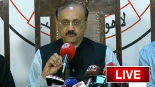 Live  Malik Ahmad Khan Bhachar Media Talk  Dunya News [upl. by Hobbs]