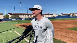 UTSA Baseball Head Coach Patrick Hallmark 2024 Season Preview 21324 [upl. by Danni207]