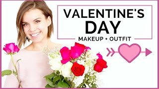 Valentines Day Makeup Tutorial  Outfit ◈ Ingrid Nilsen [upl. by Terrilyn686]