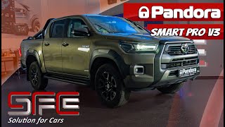 Alarmanlage im Toyota Hilux  Pandora Smart Pro V3 [upl. by Kentiga]