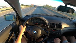 2002 BMW 325Ci E46  POV Drive [upl. by Atimad967]