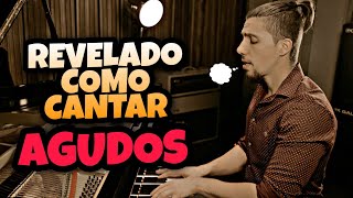 NOTAS AGUDAS  Como cantar notas altas PASSO A PASSO  AULA DE CANTO COMPLETA [upl. by Vil]