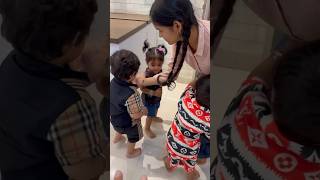 Tino bache Naina s Etna pyar krte h ❤️ payalmalik kritikamalik zaidayantuba cutebabies [upl. by Leen]