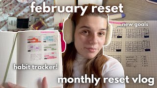 reset for february with me a monthly reset vlog [upl. by Ordnael]