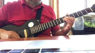 Taxman  The Beatles  Guitar Solo Cover by nelsongsnmb [upl. by Revell11]