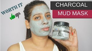 Biocare Charcoal Mud Mask Does it workReview and Demo for Charcoal Mask [upl. by Eirased]