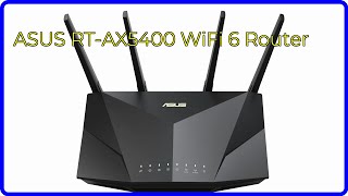 REVIEW 2024 ASUS RTAX5400 WiFi 6 Router ESSENTIAL details [upl. by Leiram]