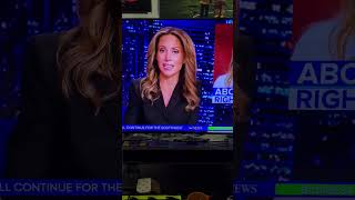 BLOOPER RHIANNON ALLY ABC WORLD NEWS 3 OCT 2024 [upl. by Jourdan]