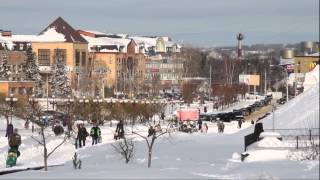 Дмитров Зимняя прогулка Прогулка по городу [upl. by Esyak]