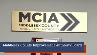 Middlesex County Improvement Authority Board Meeting  1092024 [upl. by Adnalu]