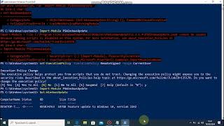 how to update windows using CMD and Powershell [upl. by Alam]