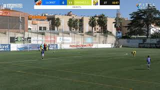 EN DIRECTO INFANTIL CFLLORET VS GIRONES SABAT FITEL TELEVISIÓN [upl. by Aineg]