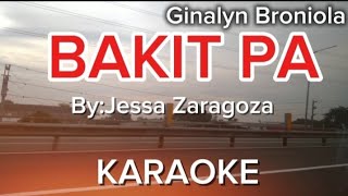 BAKIT PA KARAOKE BYJESSA ZARAGOZAforyou karaoke musiclover music musica ginalynbroniola [upl. by Suelo]