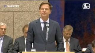 Wilders vs Rutte  Doe eens normaal man  LuckyTV [upl. by Roach]