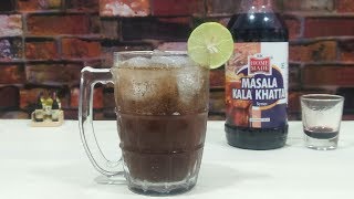 Masala kala khatta with jaljeera  The mocktail house [upl. by Esiole418]